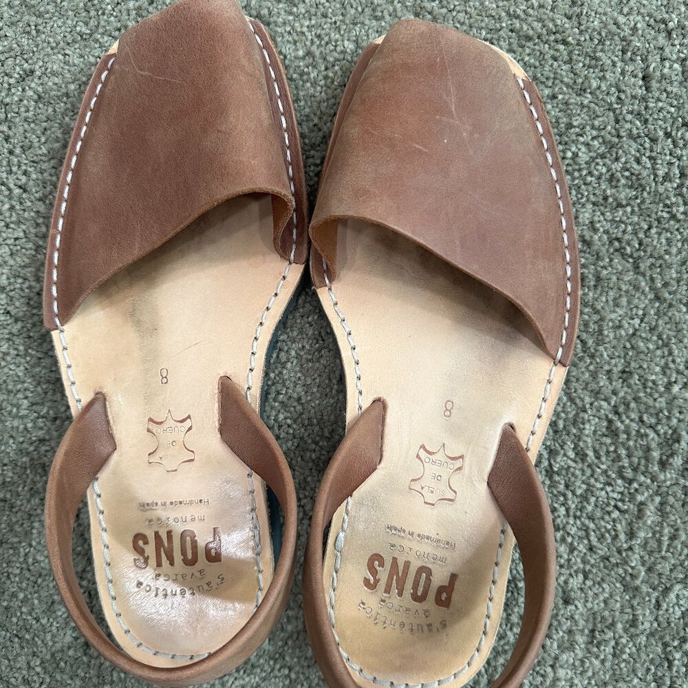 PONS leather sandals